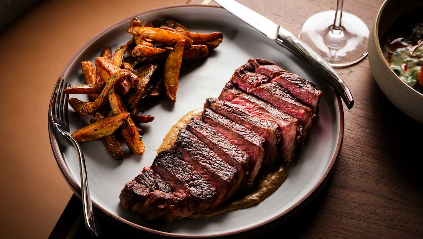 Steak Frites at The Caledonian